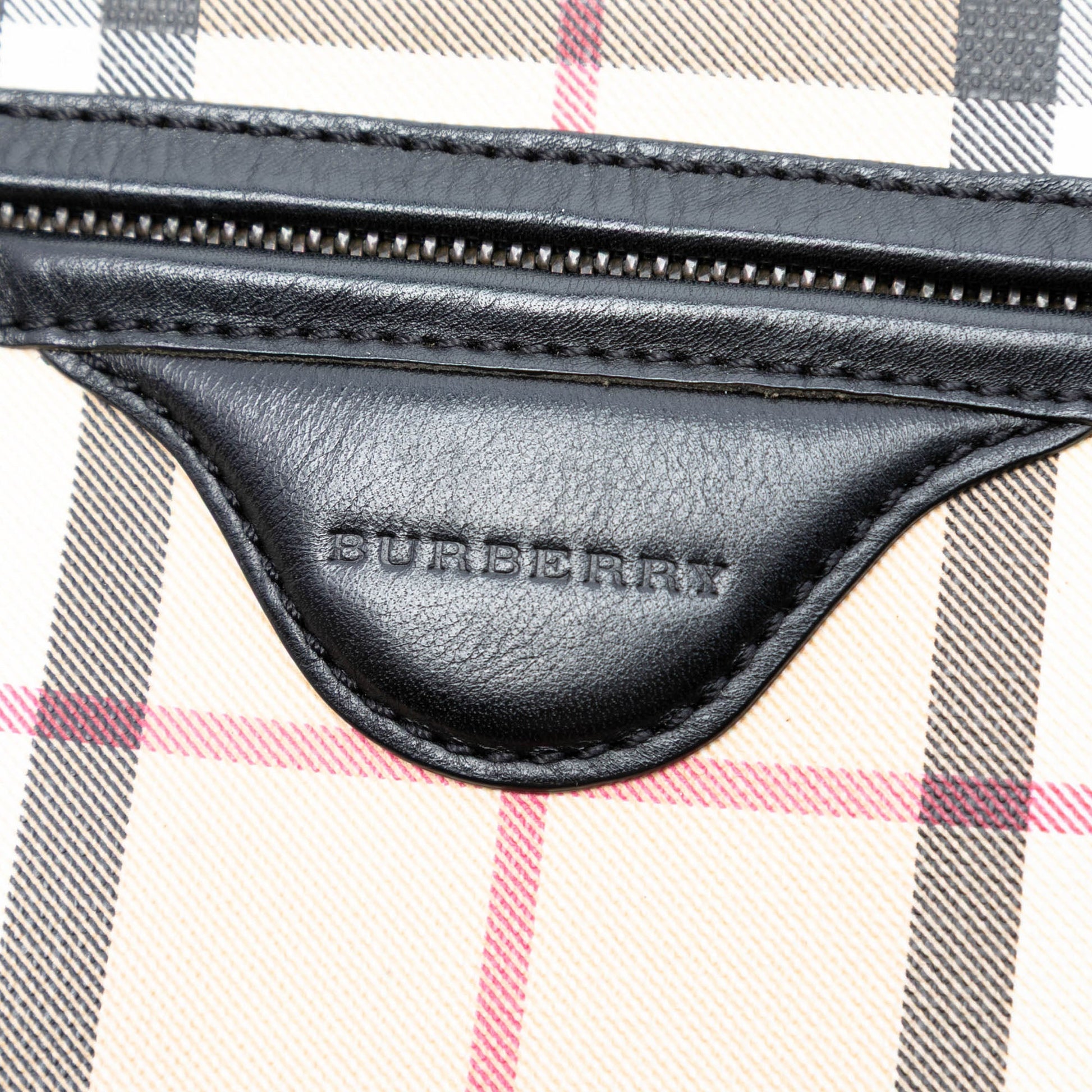 Burberry House Check Coated Canvas Crossbody