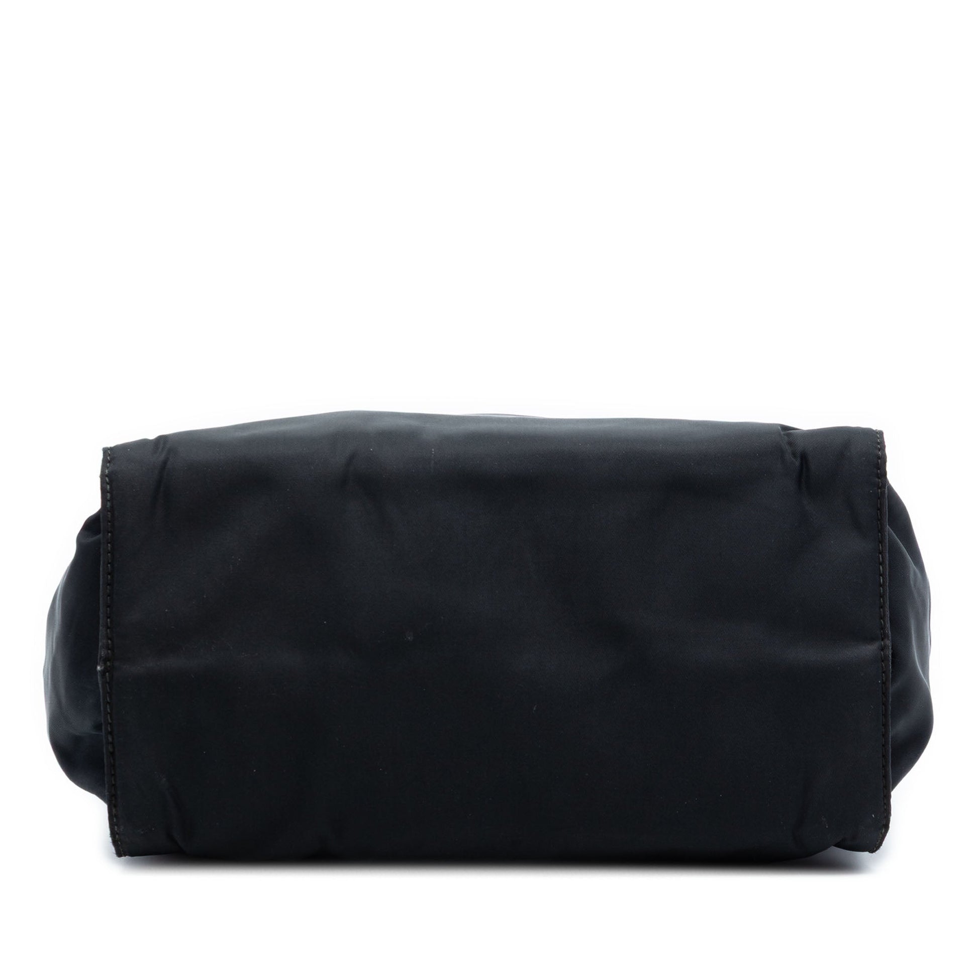 Prada Tessuto Metal Handle Bag