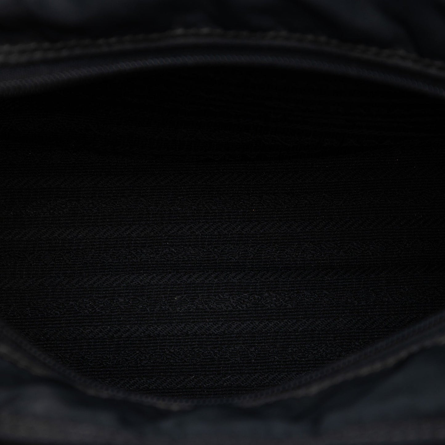 Prada Tessuto Metal Handle Bag