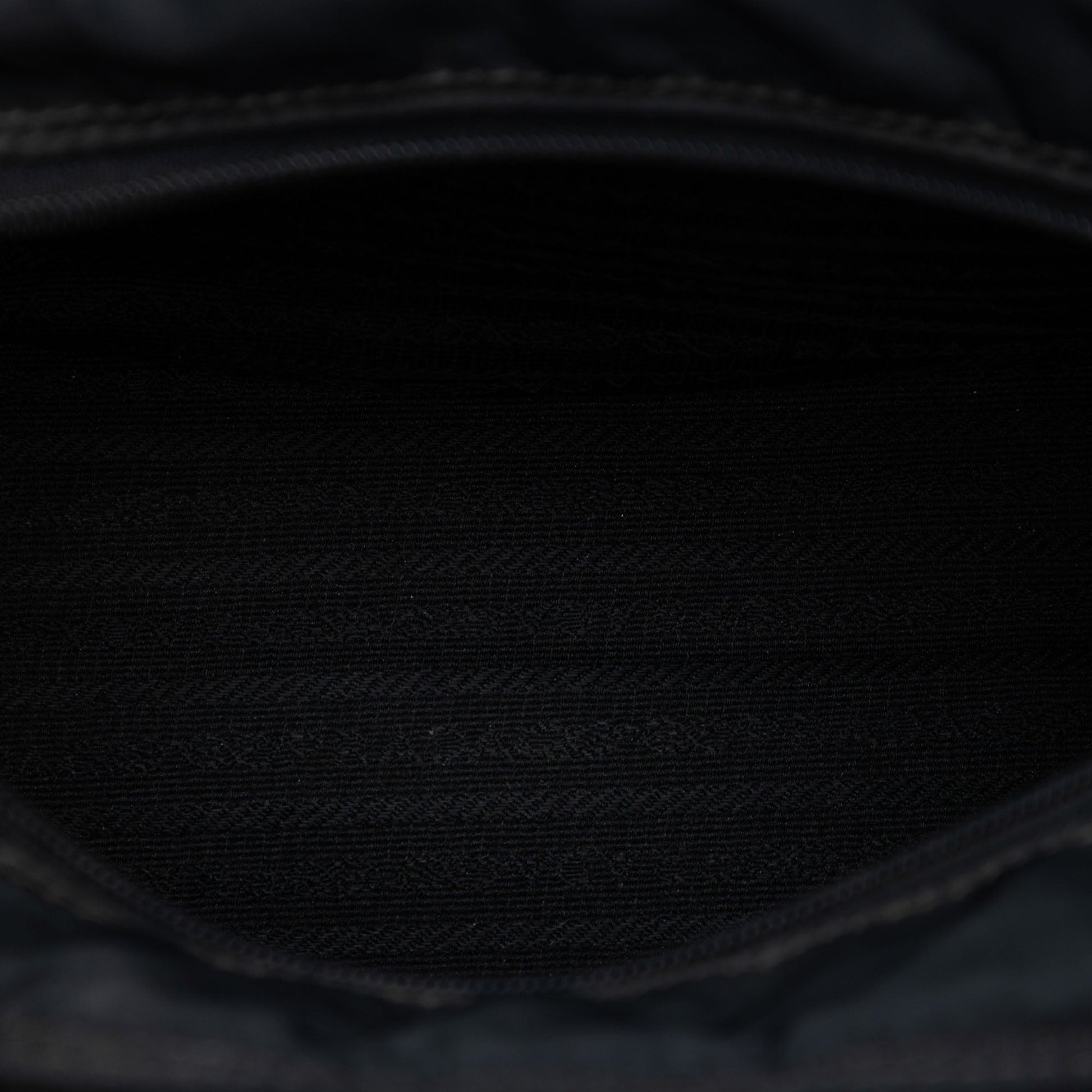 Prada Tessuto Metal Handle Bag