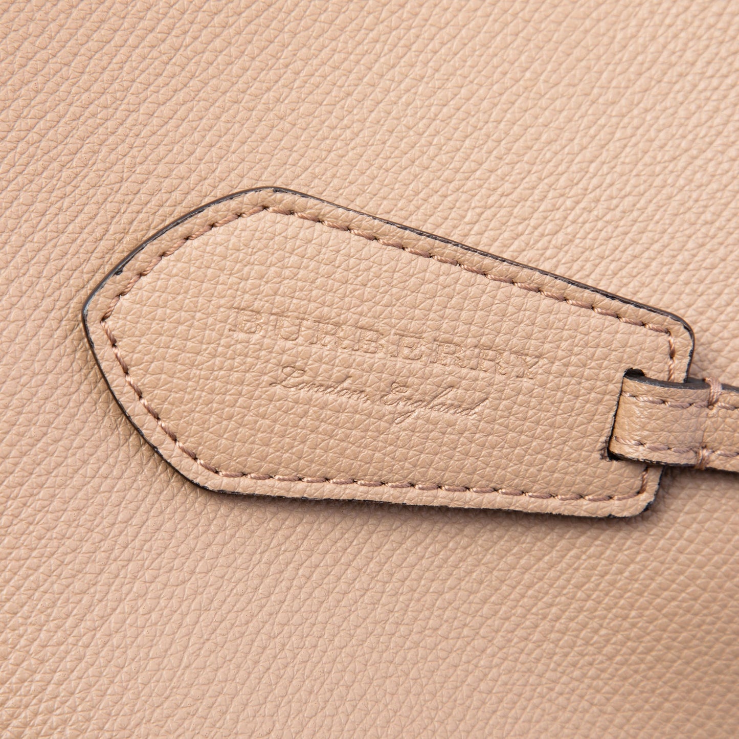 Burberry Leather Lorne Bucket Bag