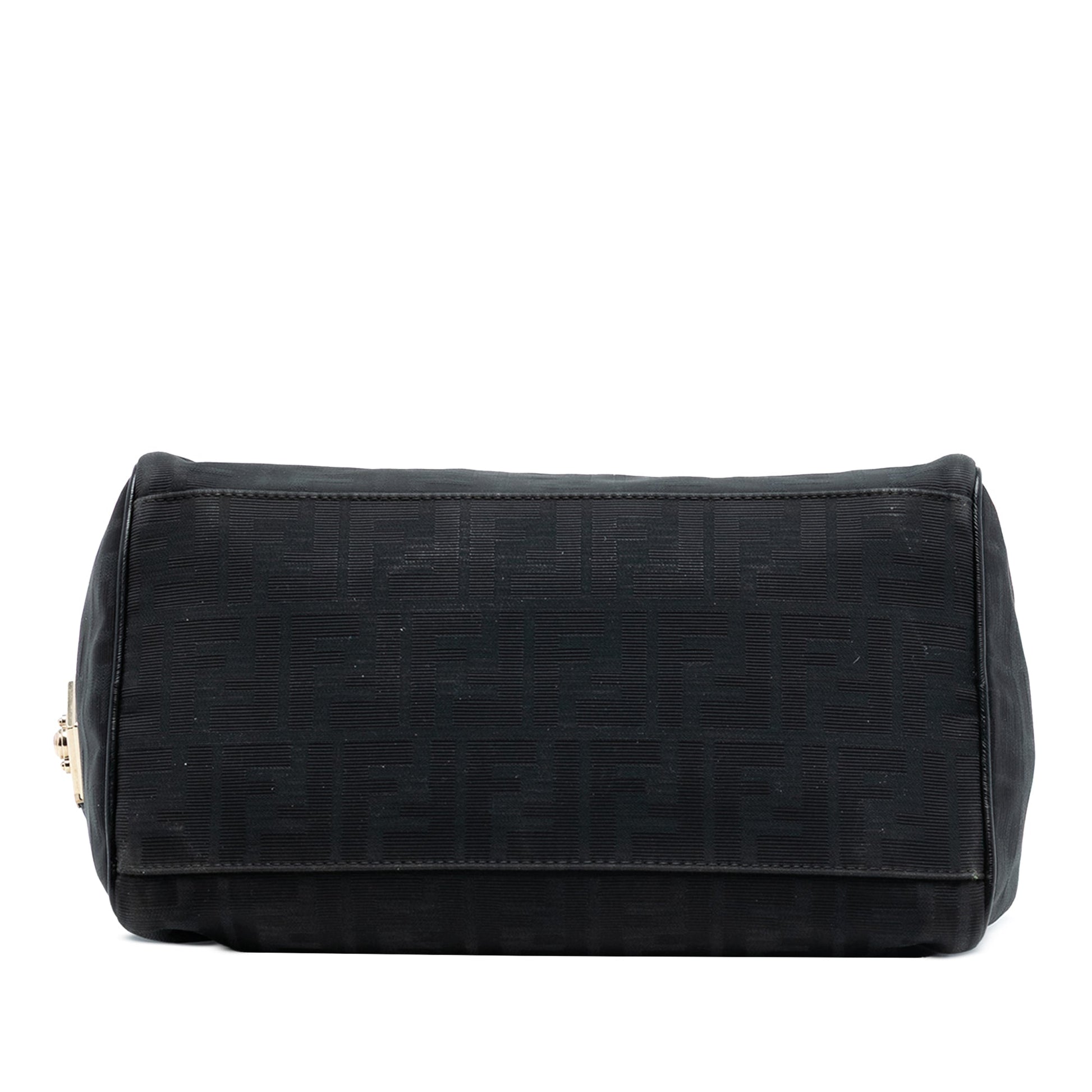 Fendi Zucca Canvas Boston Bag
