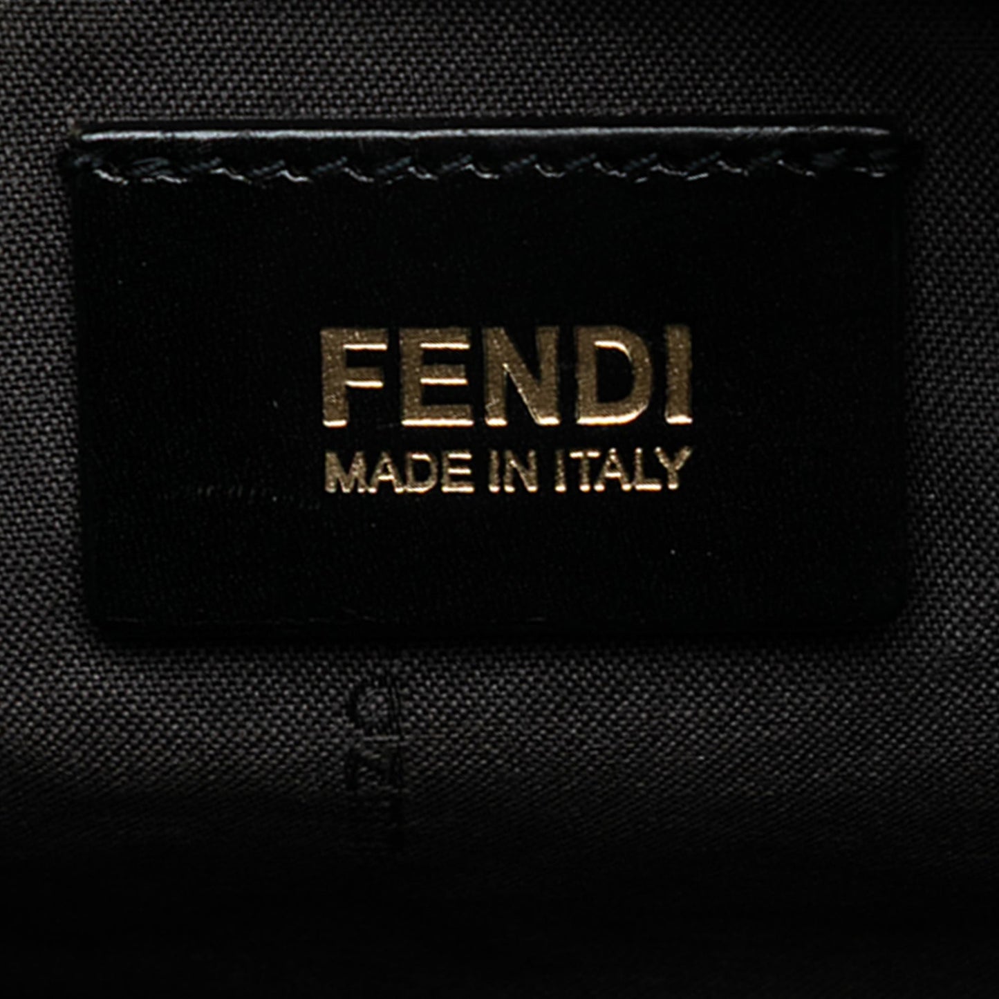 Fendi Zucca Canvas Boston Bag