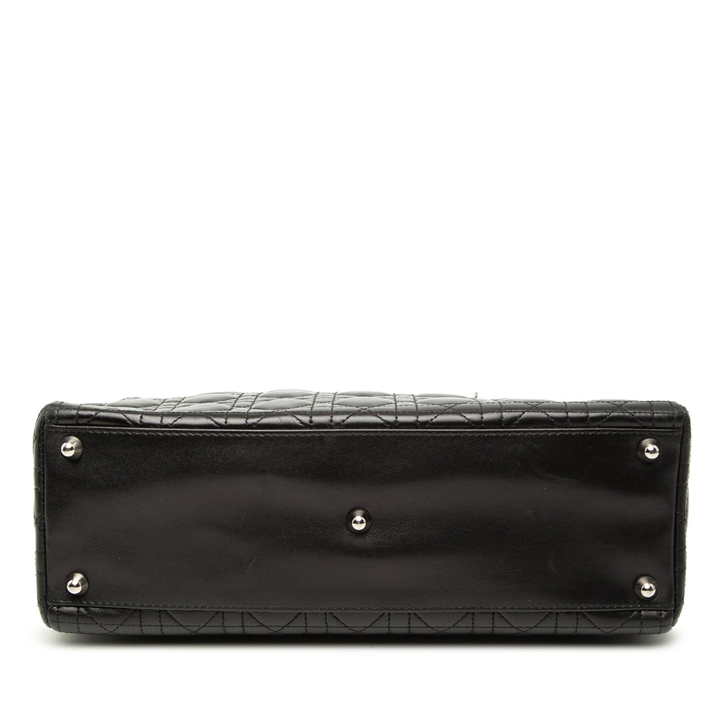 Dior Large Lambskin Cannage Lady Dior