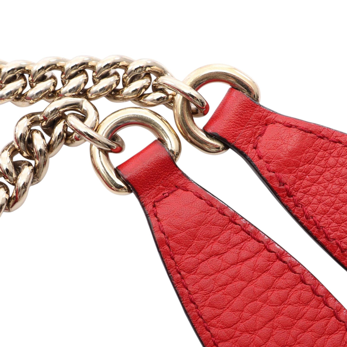 Gucci Small Calfskin Soho Chain Tote