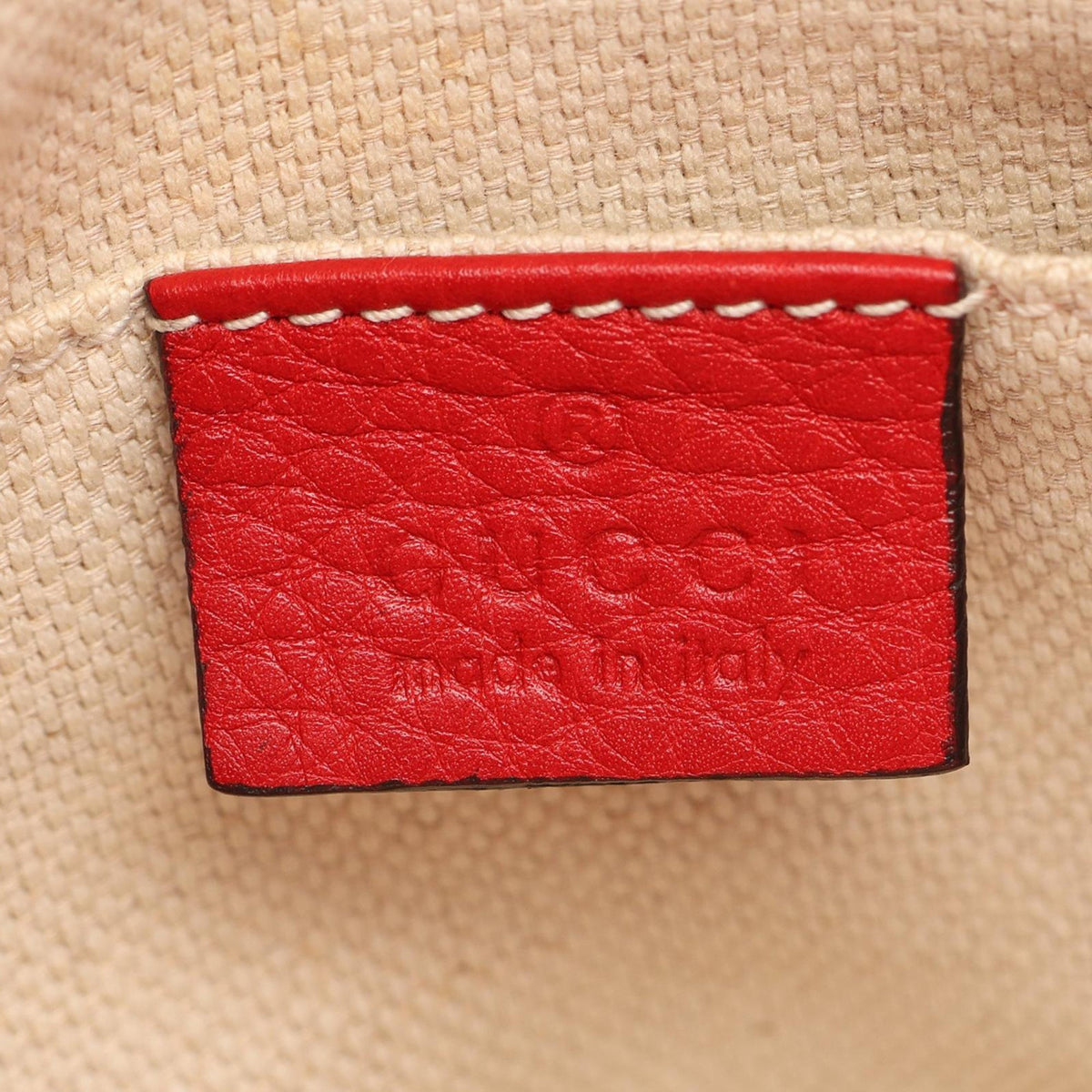 Gucci Small Calfskin Soho Chain Tote