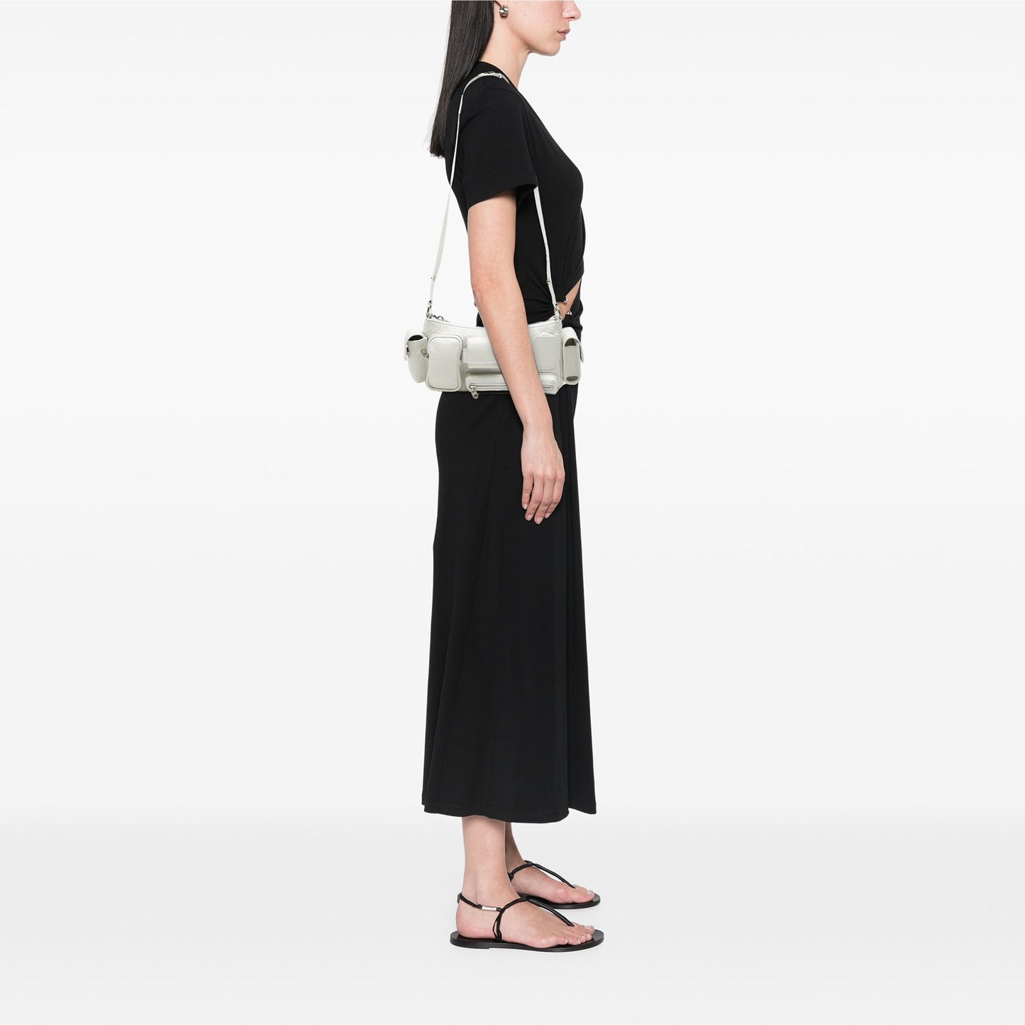 Balenciaga Small Lambskin Superbusy Sling Bag