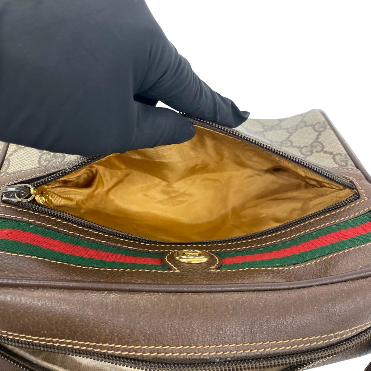 Gucci GG Supreme Web Crossbody
