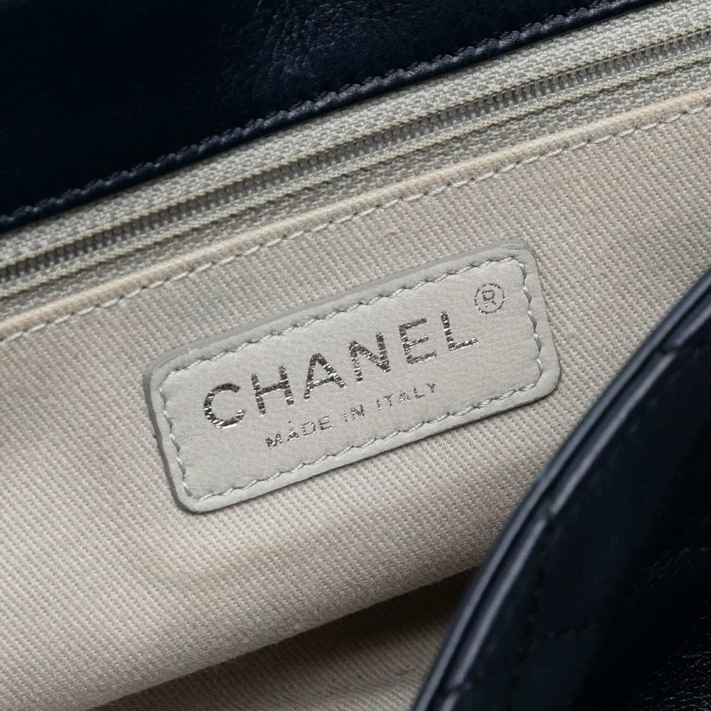 Chanel Large Tricolor Quilted Lambskin Country Chic Flap