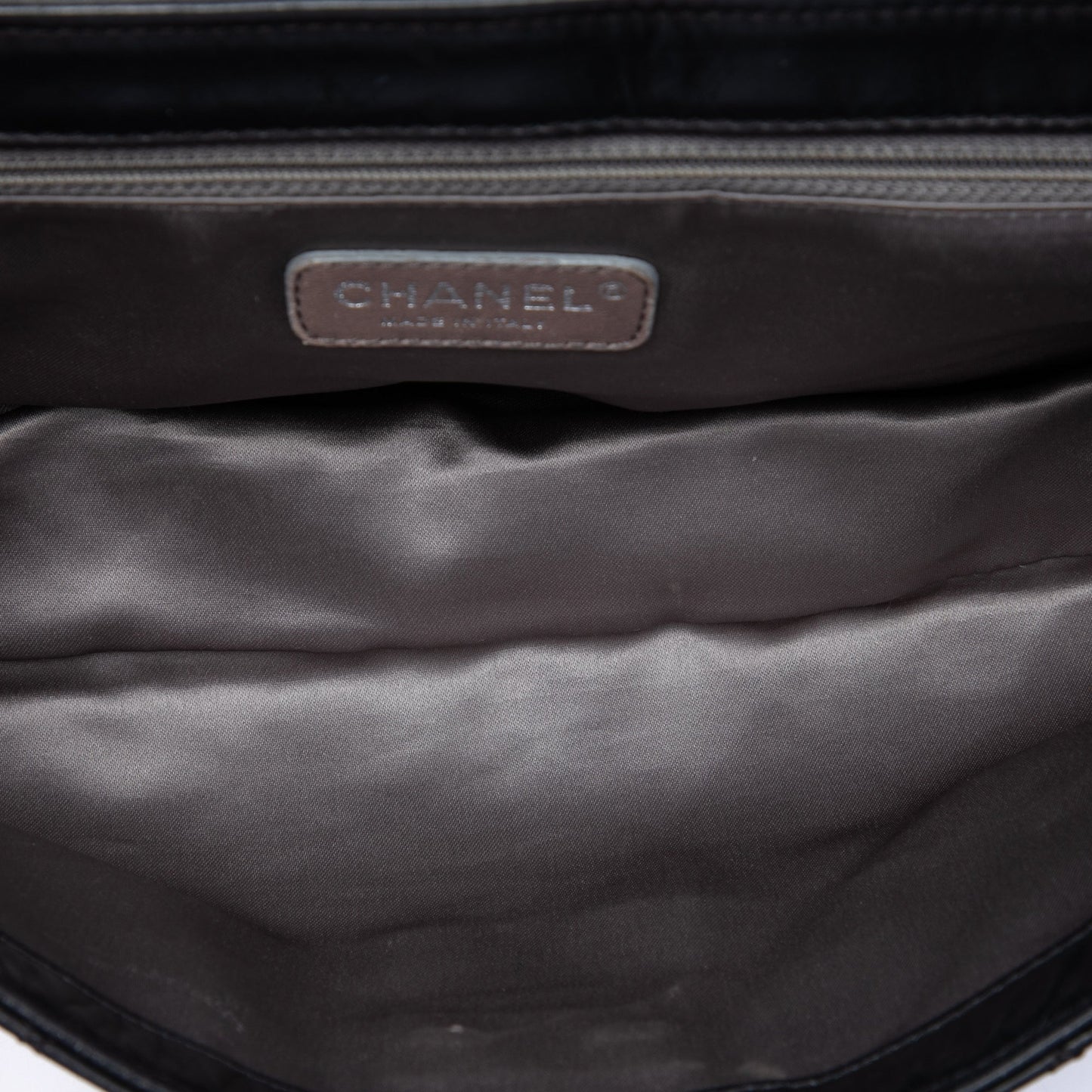 Chanel Quilted Lambskin East West Mademoiselle Flap