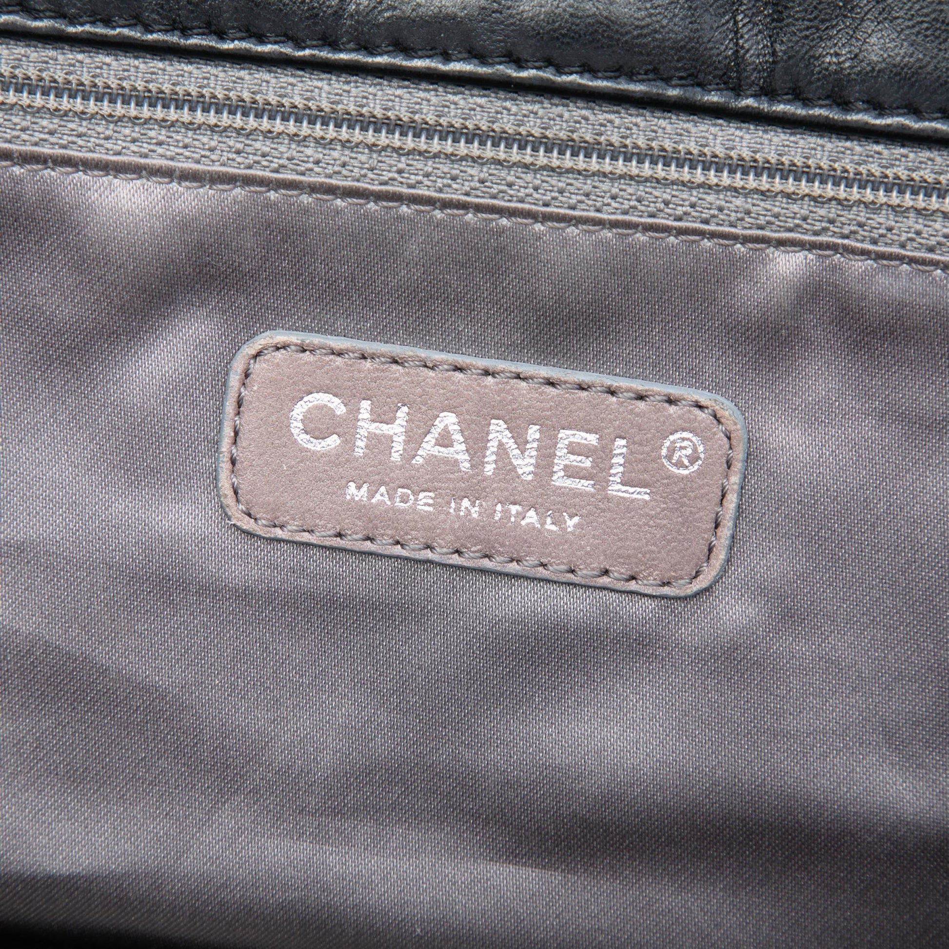 Chanel Quilted Lambskin East West Mademoiselle Flap