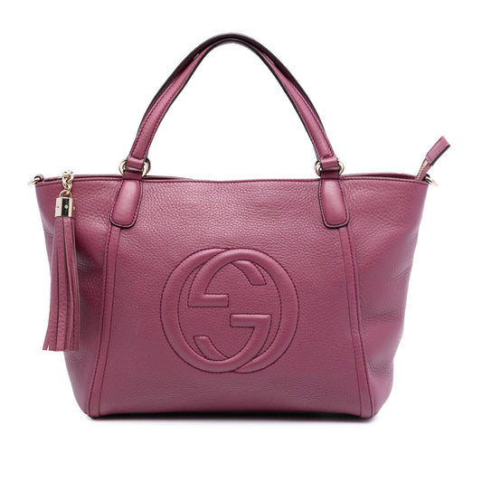 Gucci Small Calfskin Soho Cellarius Satchel