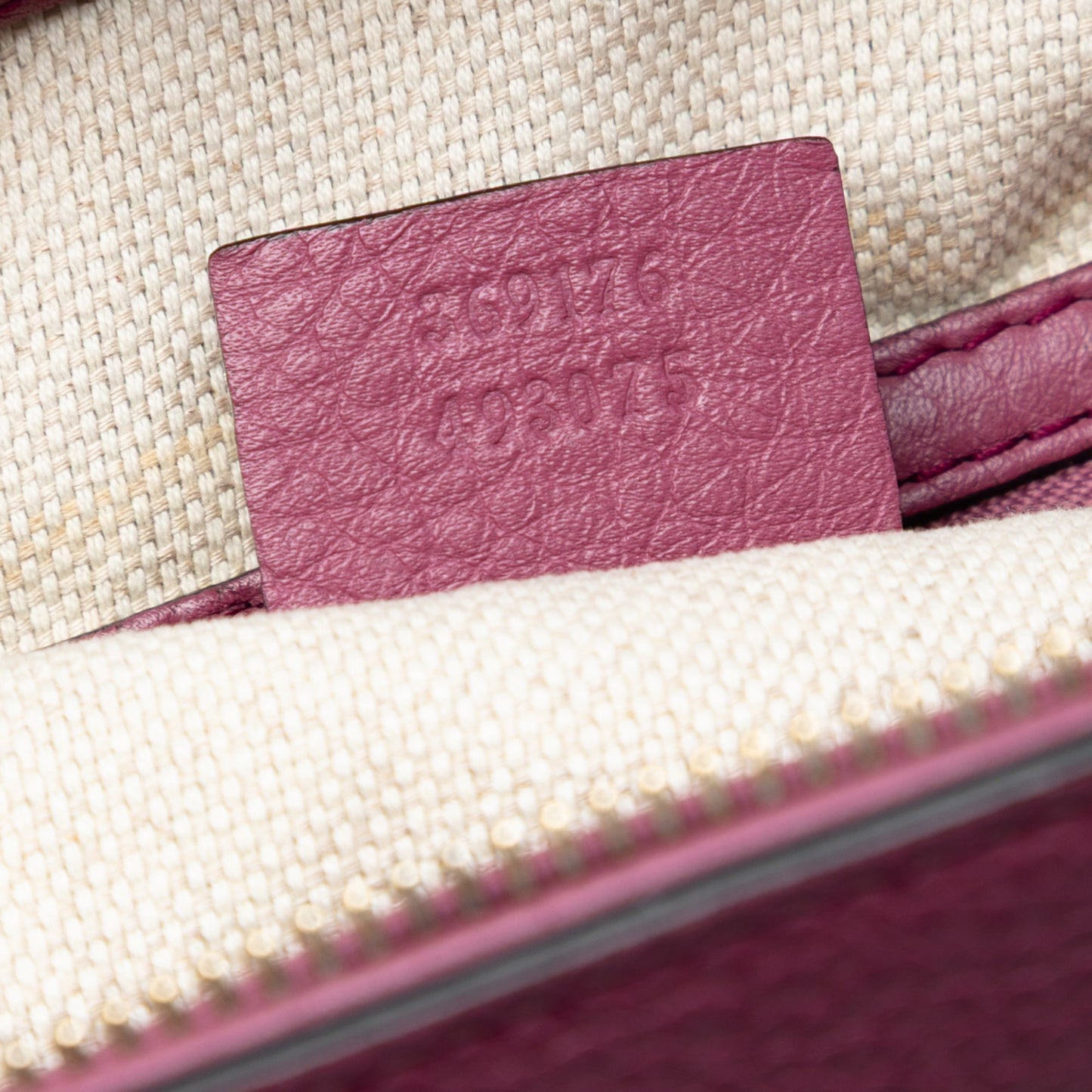 Gucci Small Calfskin Soho Cellarius Satchel