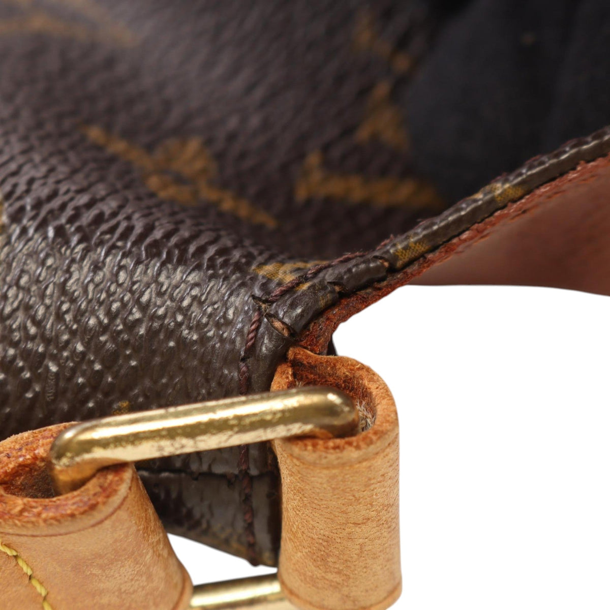 Louis Vuitton Monogram Musette Tango Long Strap — Brown
