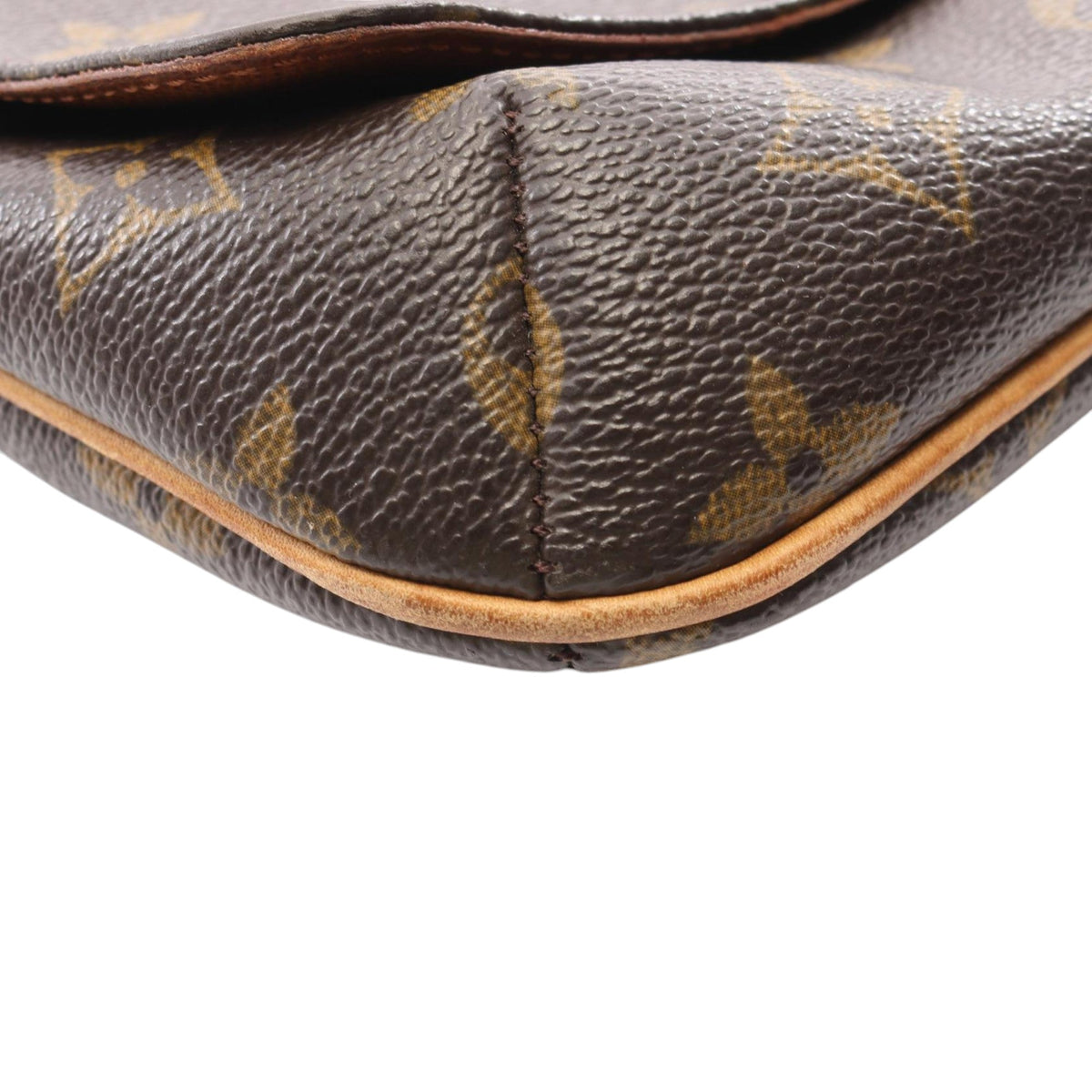 Louis Vuitton Monogram Musette Tango Long Strap — Brown