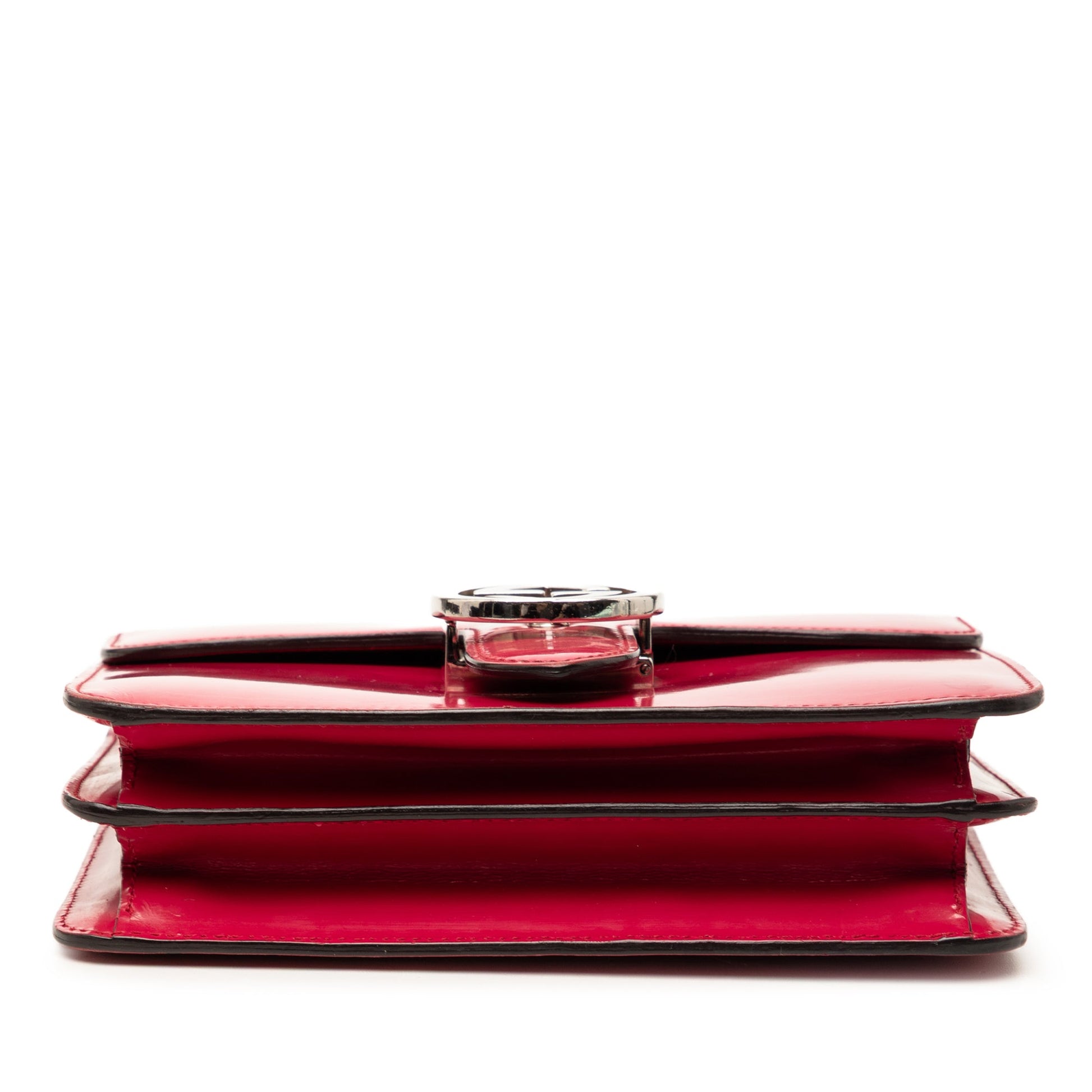 Gucci Small Patent Interlocking G Crossbody