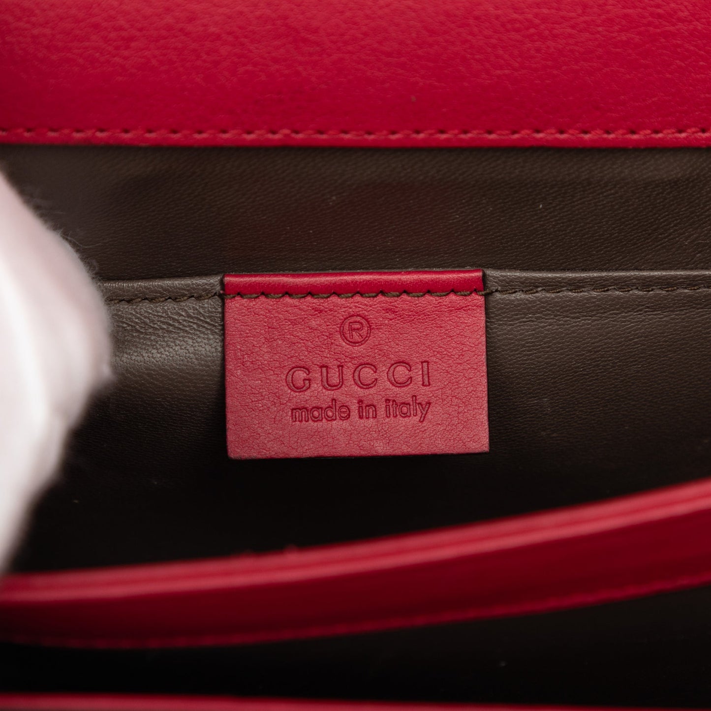 Gucci Small Patent Interlocking G Crossbody