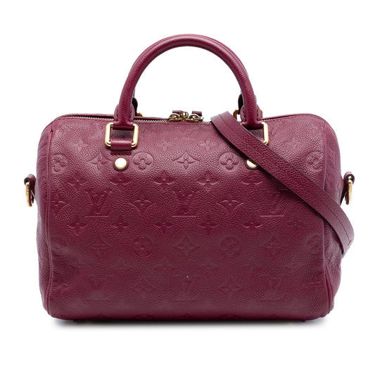 Louis Vuitton Monogram Empreinte Speedy Bandouliere 25