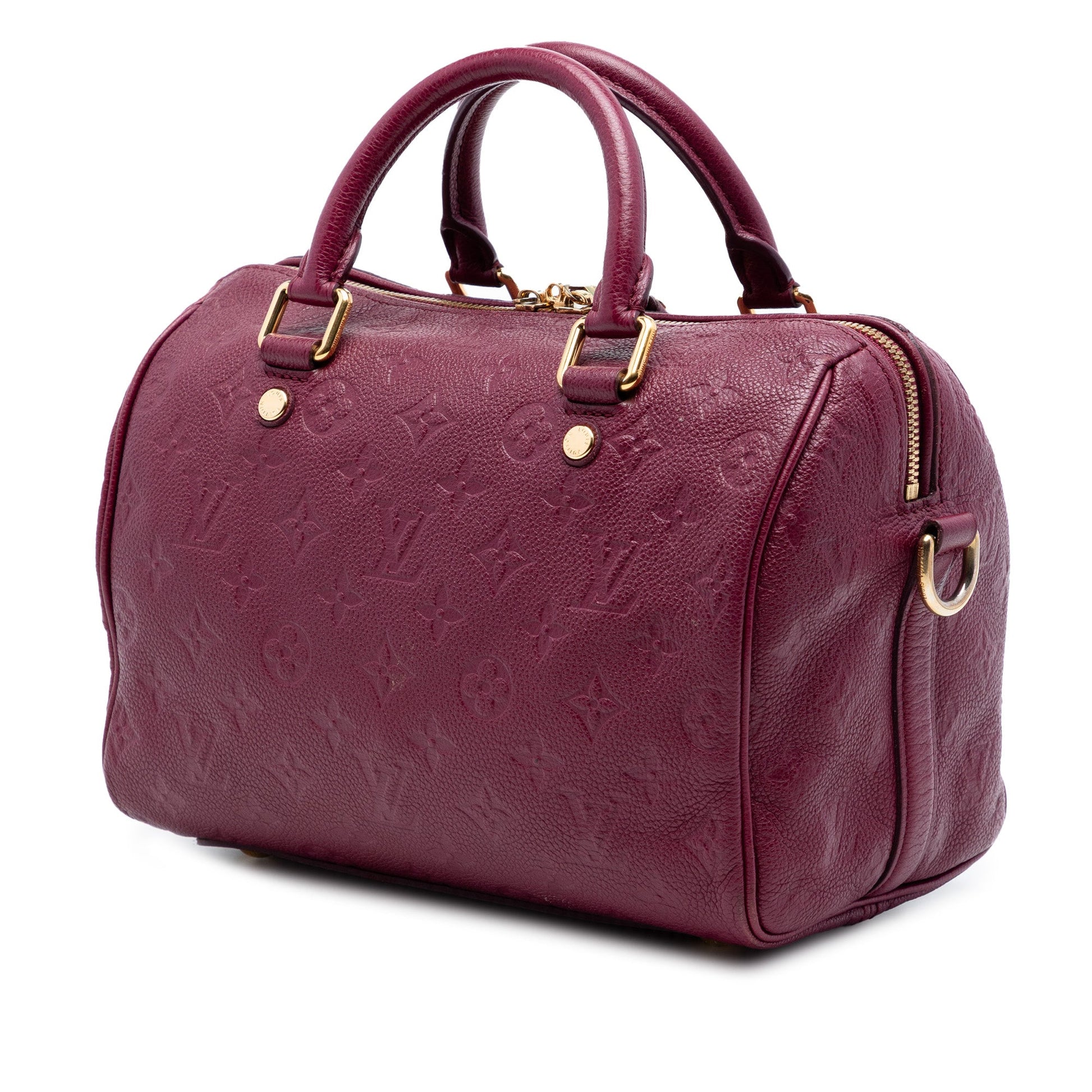 Louis Vuitton Monogram Empreinte Speedy Bandouliere 25