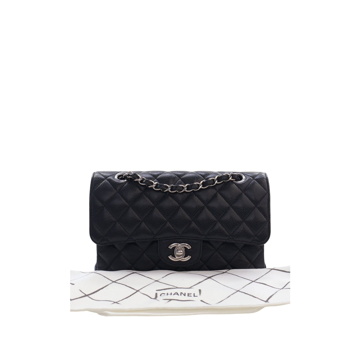 Chanel Small Classic Caviar Double Flap