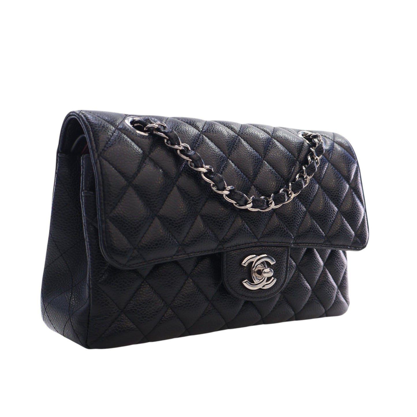 Chanel Small Classic Caviar Double Flap