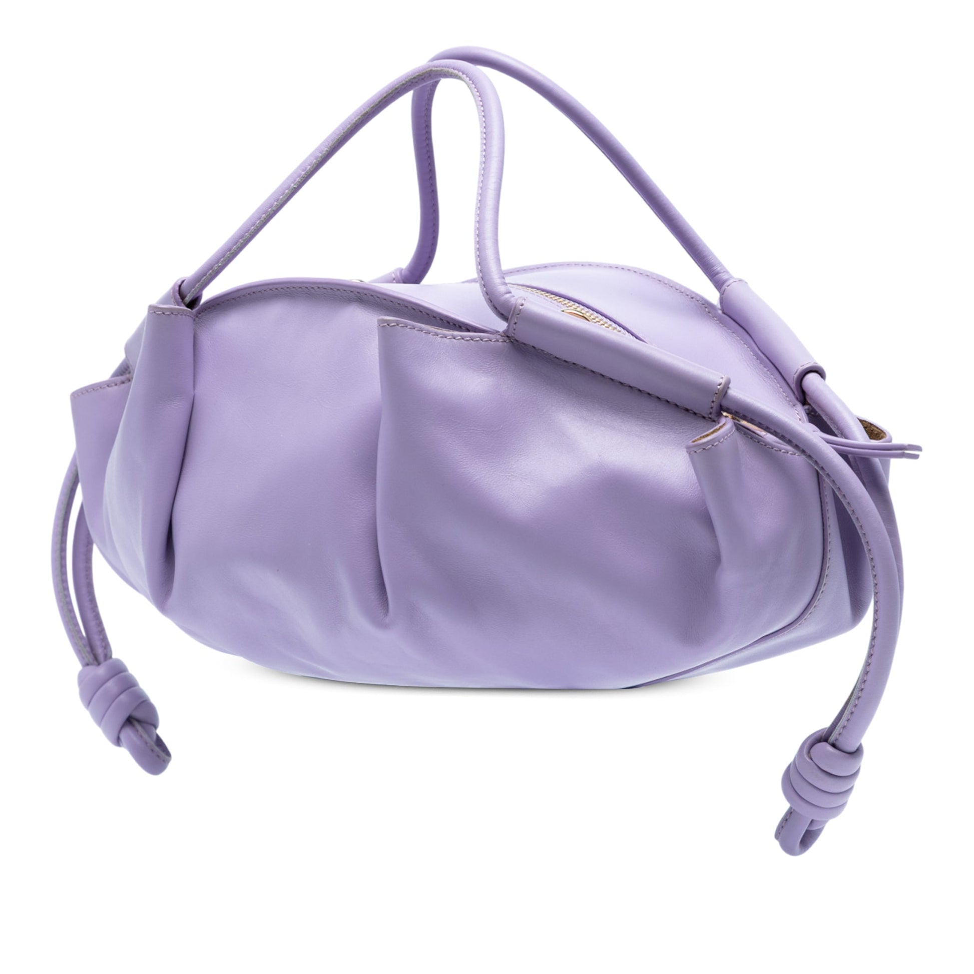 LOEWE Small Shiny Calfskin Paseo Satchel