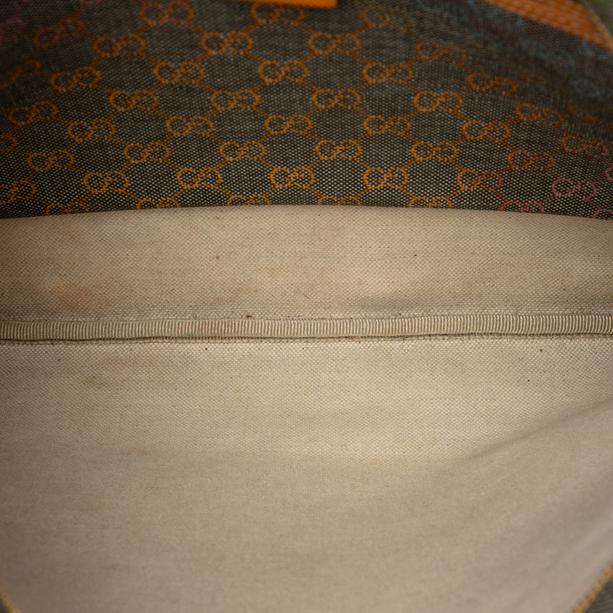 Gucci Multicolor GG Supreme Crossbody