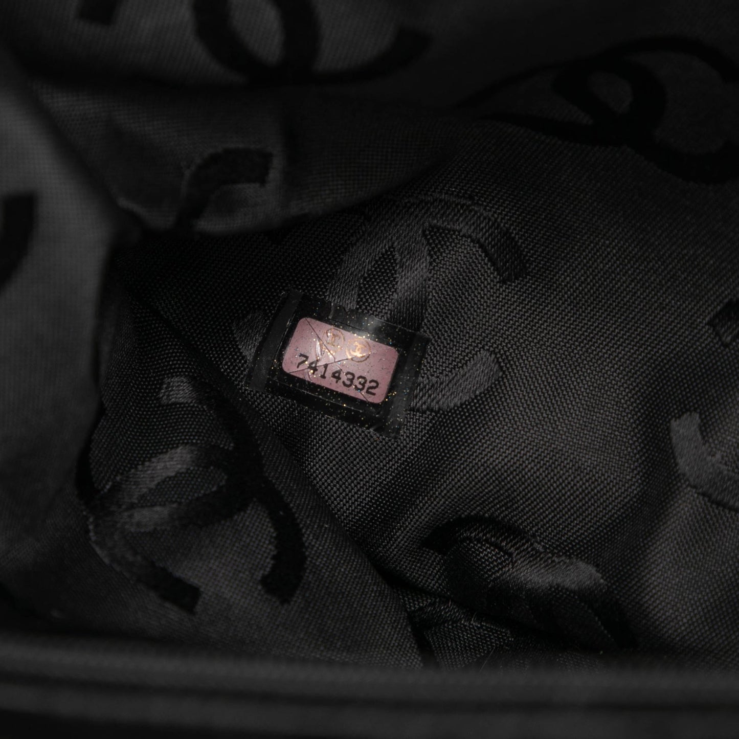 Chanel CC Caviar Drawstring Tote