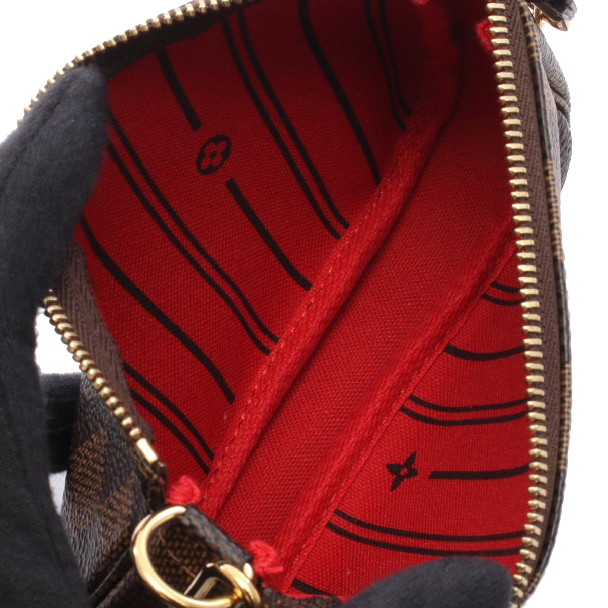 Louis Vuitton Damier Ebene Trunks and Bags Mini Pochette Accessoires