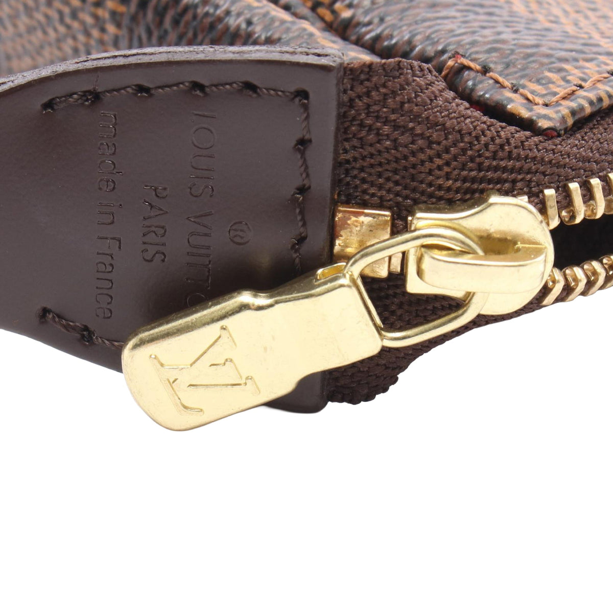 Louis Vuitton Damier Ebene Trunks and Bags Mini Pochette Accessoires