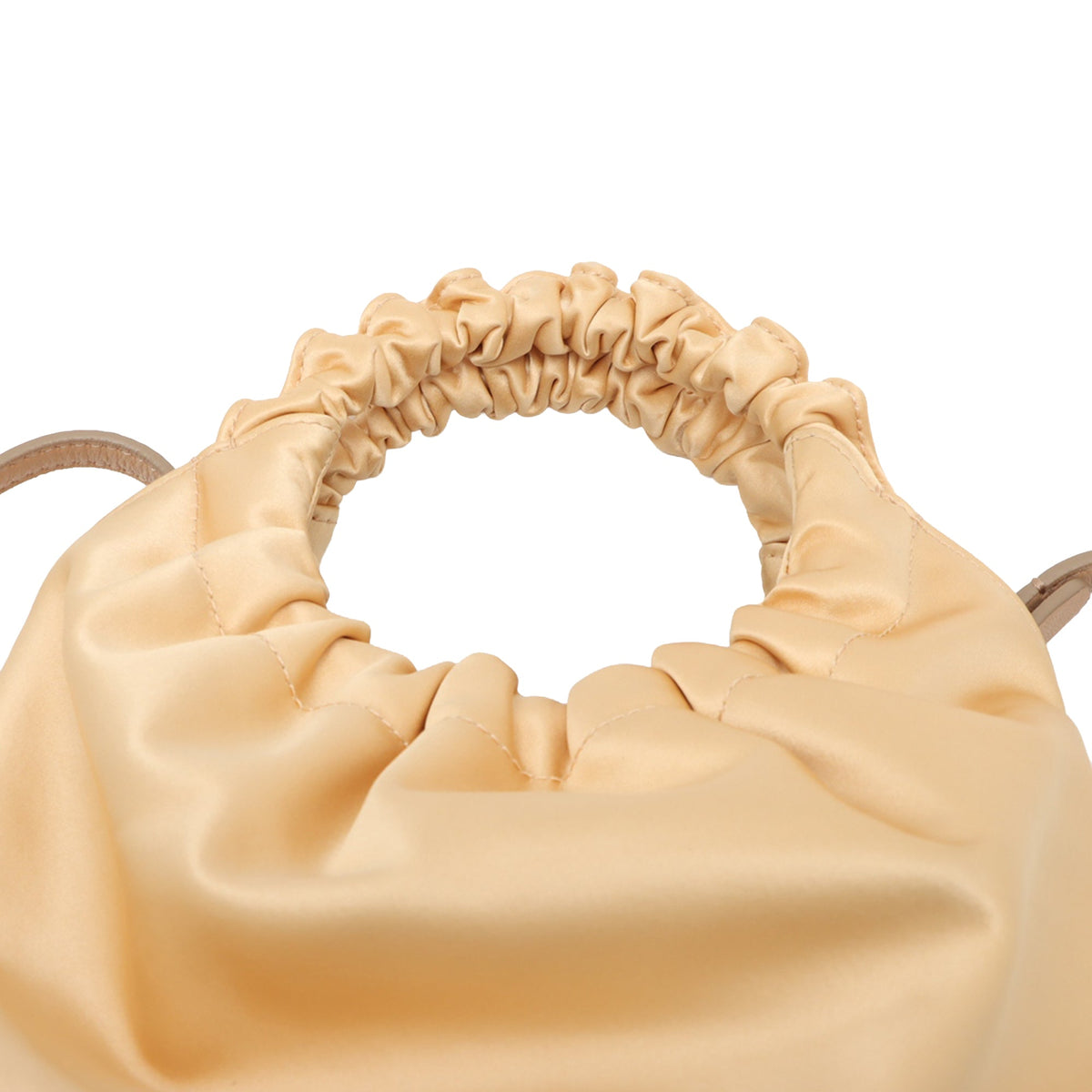 The Row Satin Leather Double Circle — Gold