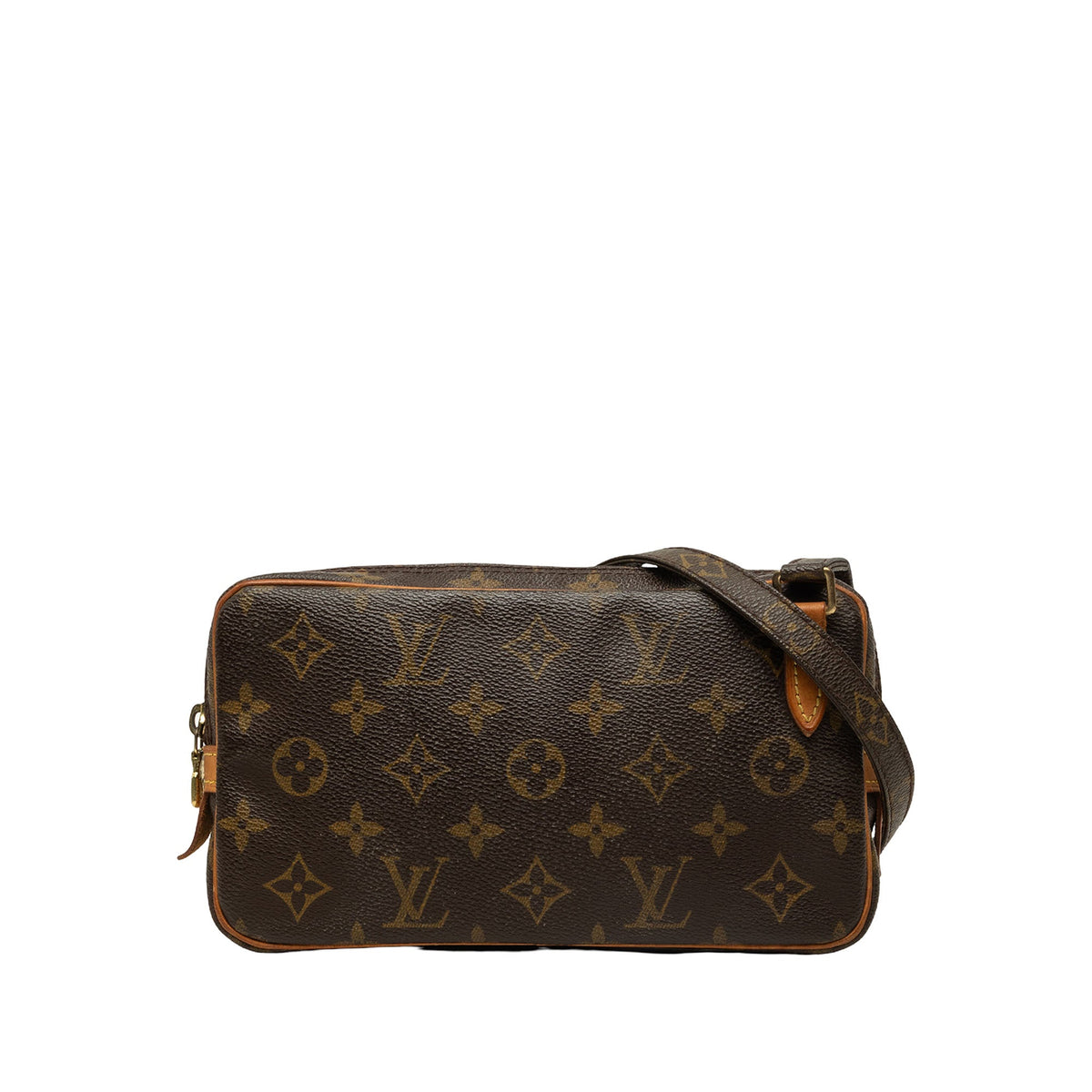 Louis Vuitton Monogram Pochette Marly Bandouliere — Brown