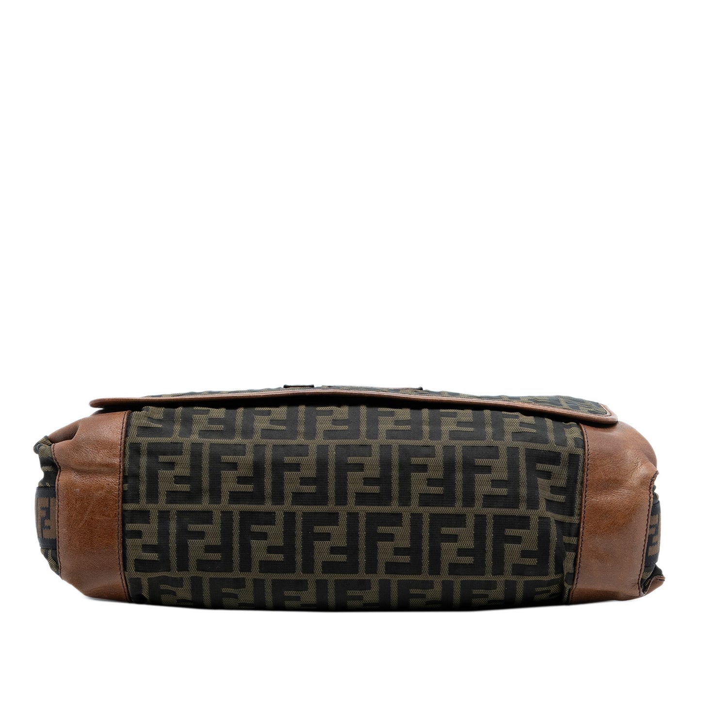 Fendi Zucca Canvas FF Messenger Bag