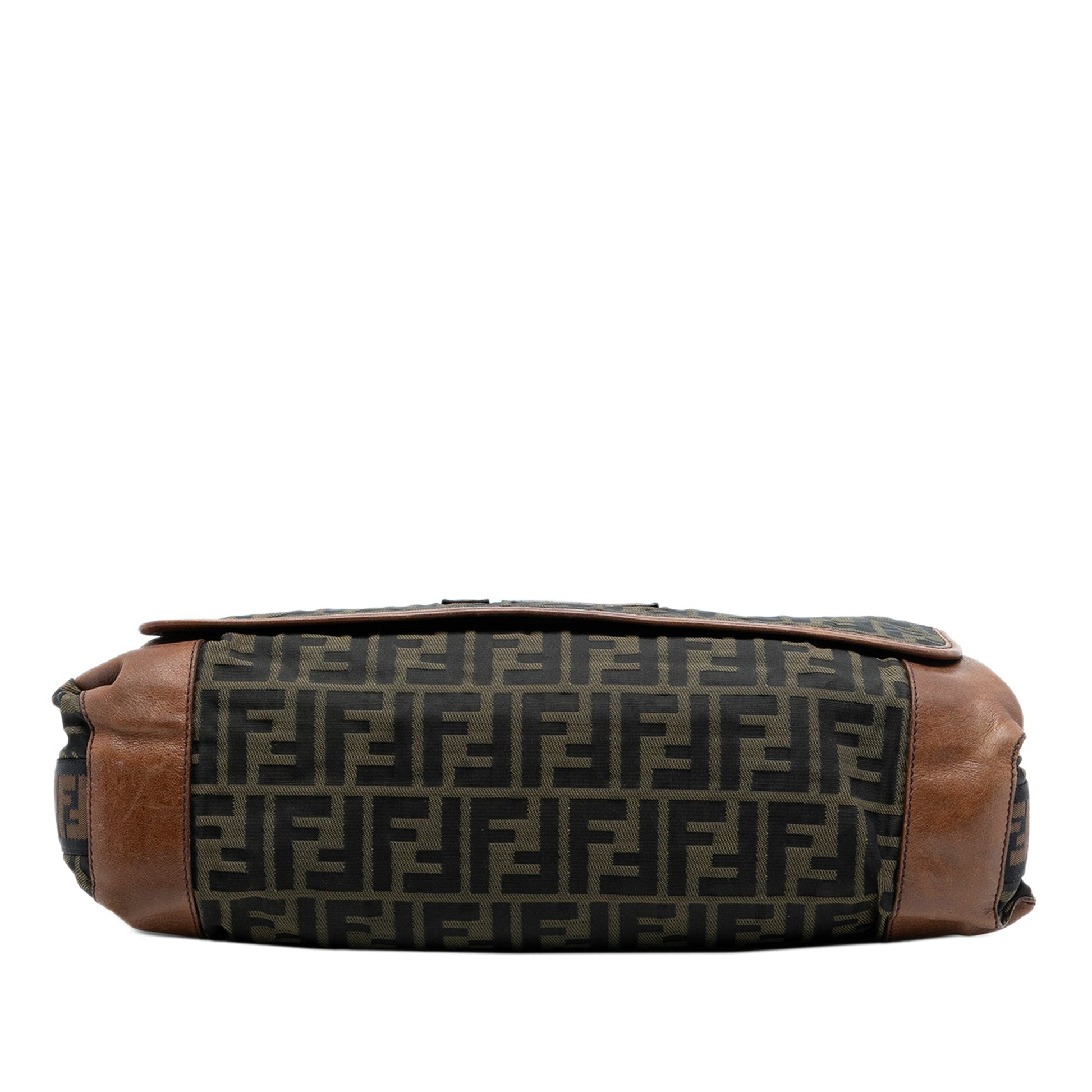 Fendi Zucca Canvas FF Messenger Bag