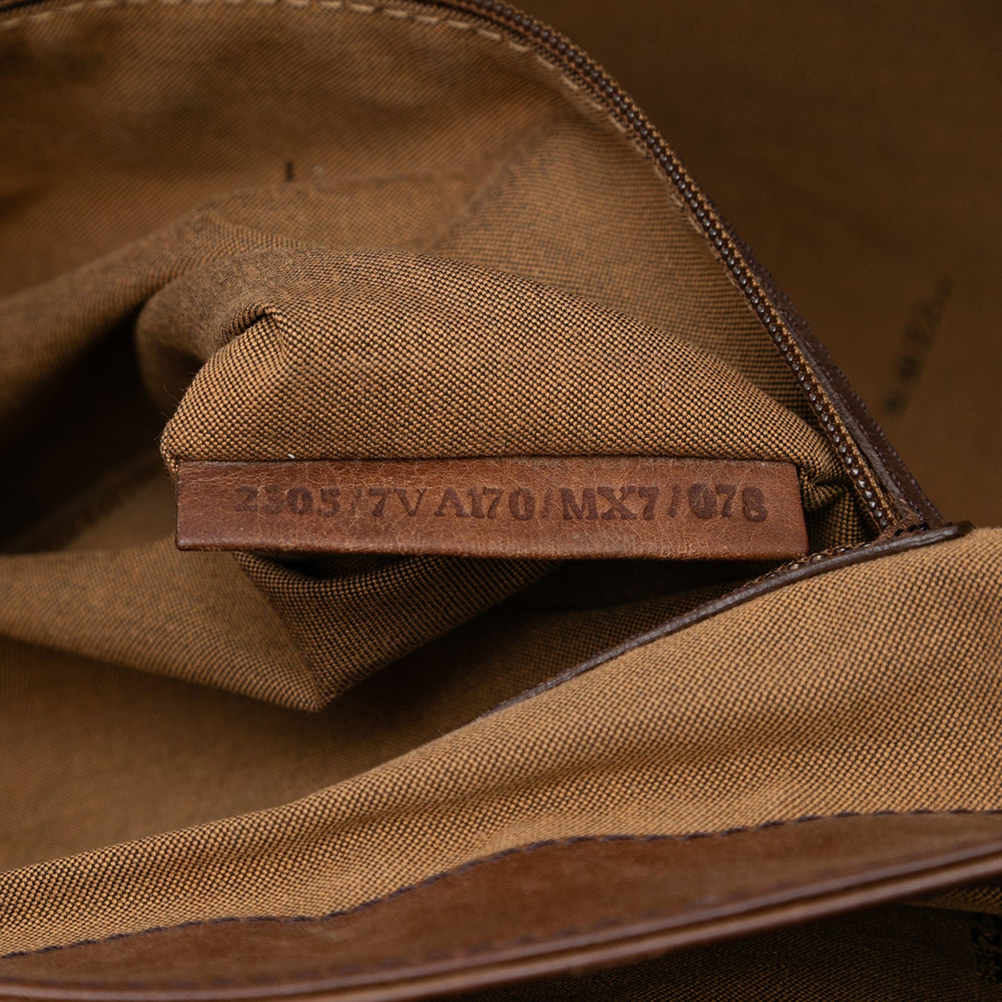 Fendi Zucca Canvas FF Messenger Bag