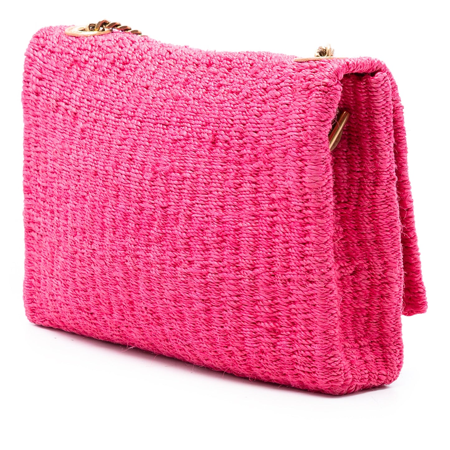 Medium Raffia Monogram Kate Crossbody