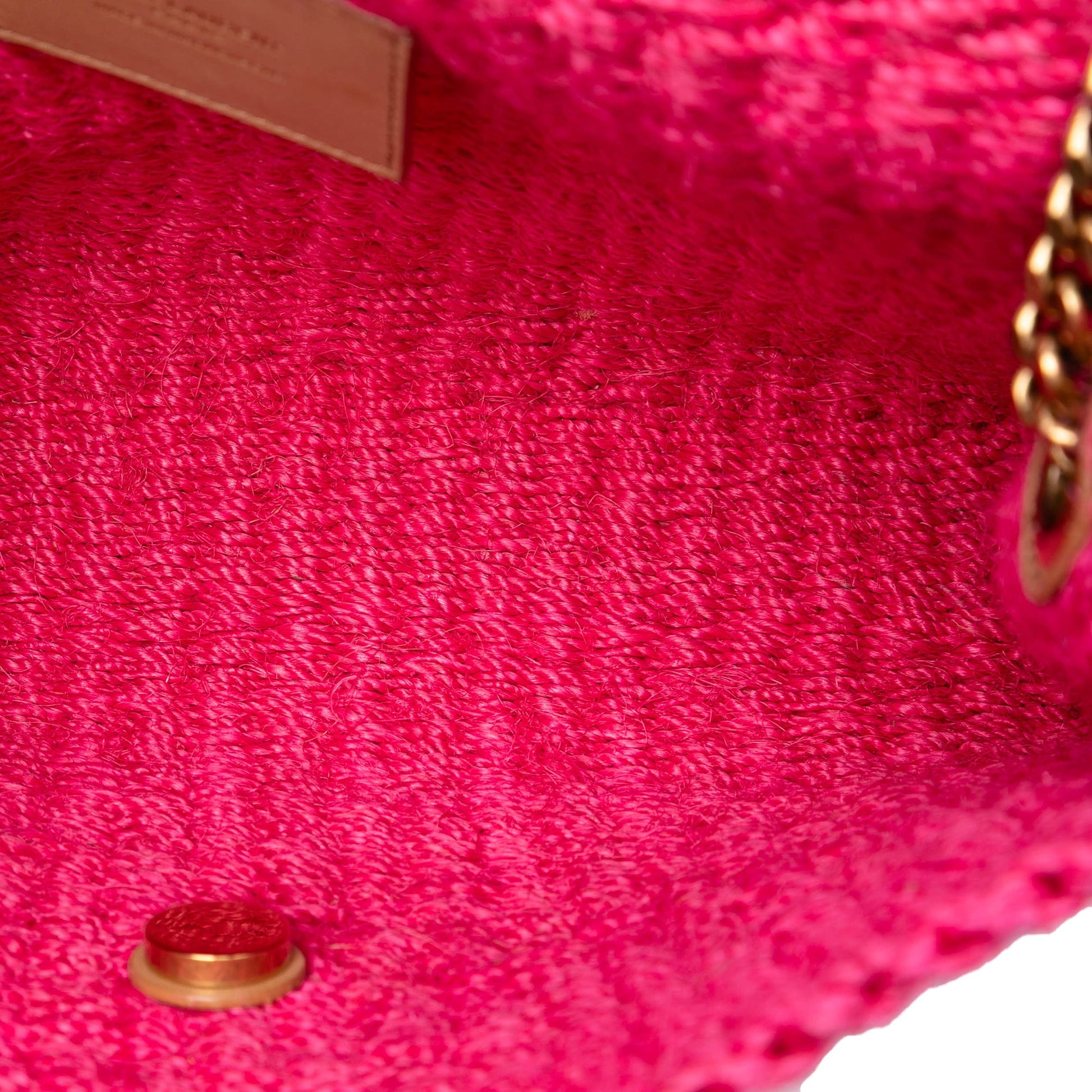 Medium Raffia Monogram Kate Crossbody
