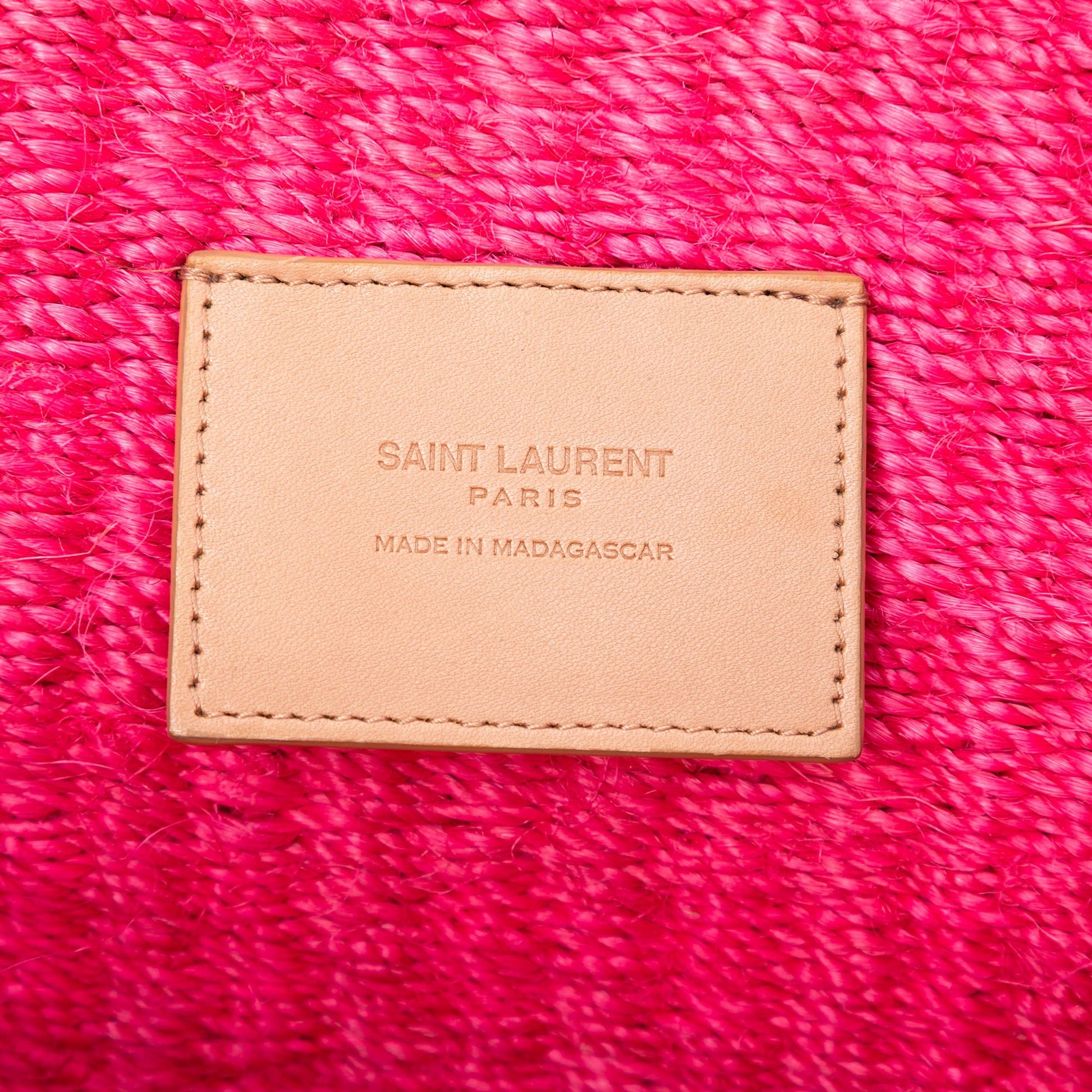 Medium Raffia Monogram Kate Crossbody