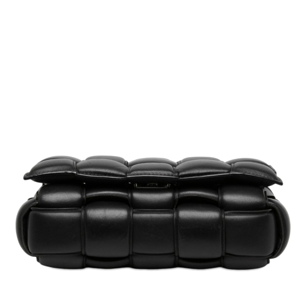 Bottega Veneta Nappa Intrecciato Padded Cassette Crossbody — Black