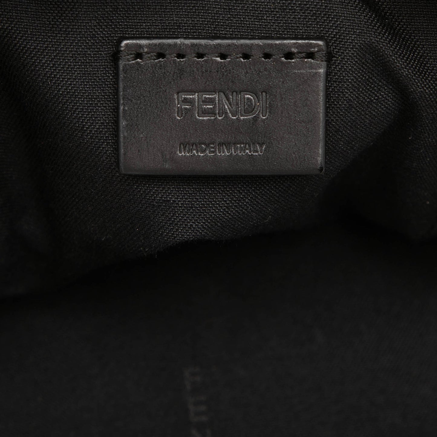 Fendi Nylon Baguette Phone Crossbody