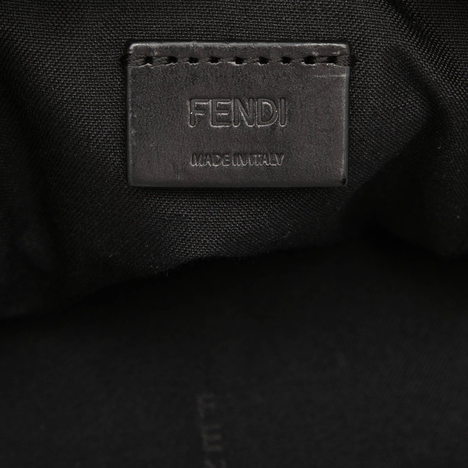 Fendi Nylon Baguette Phone Crossbody