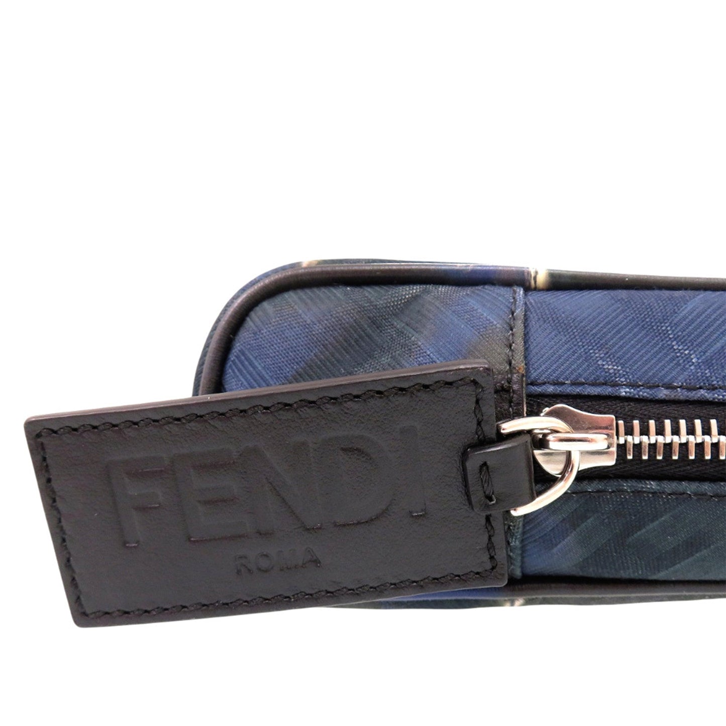 Fendi Zucca Gradient Canvas FF 1974 Toiletry Case