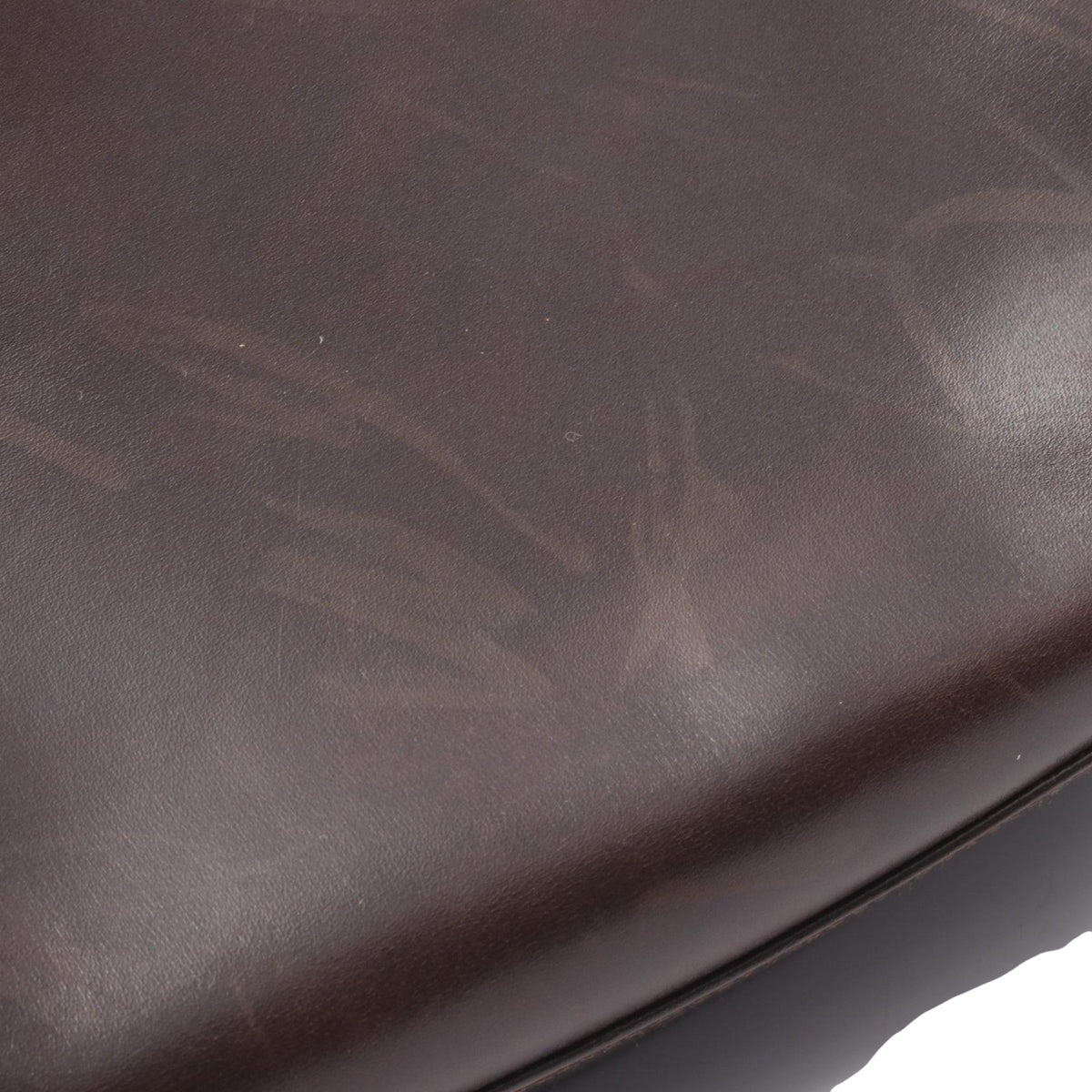 Celine Leather Handbag — Brown