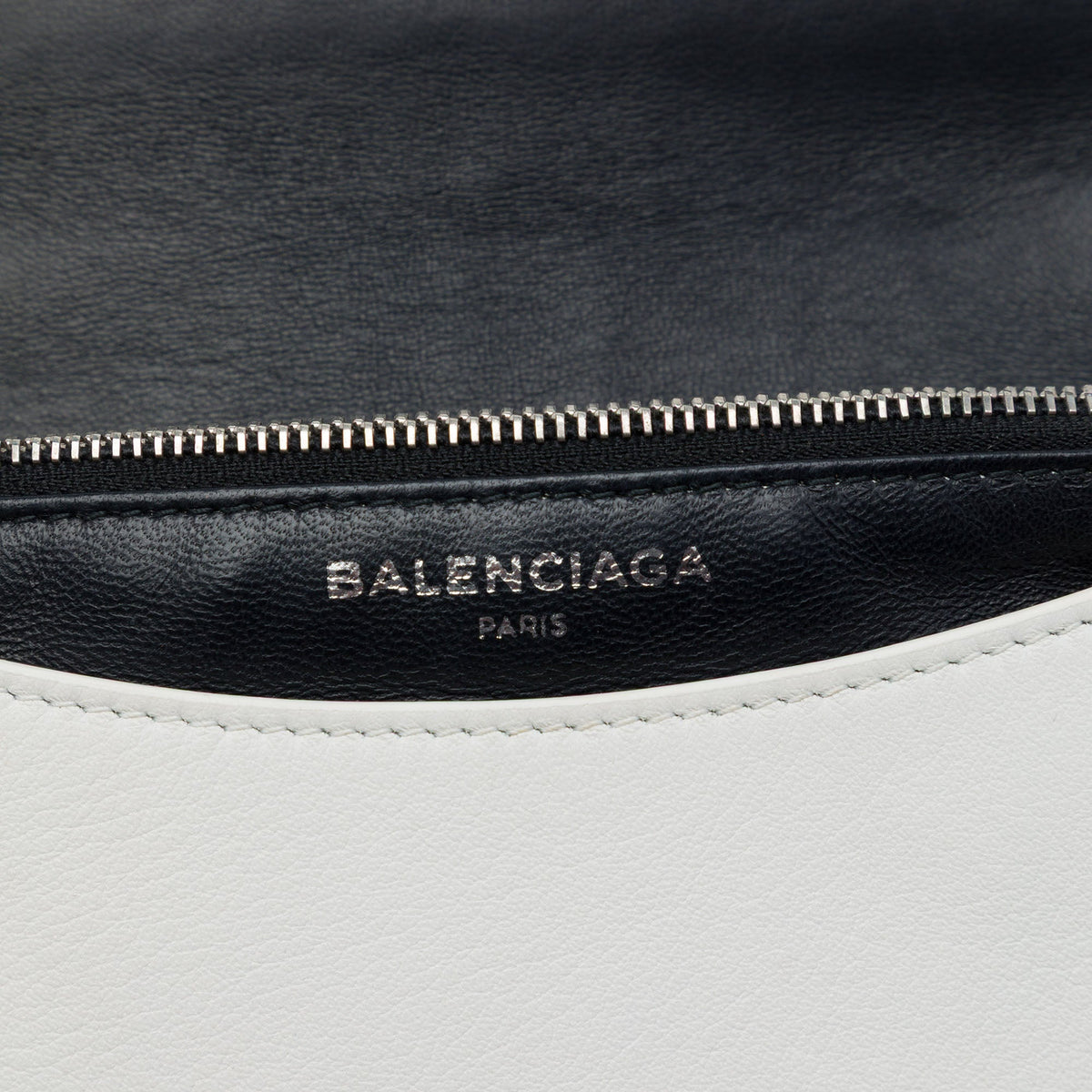 Balenciaga Leather Everyday Wallet on Chain