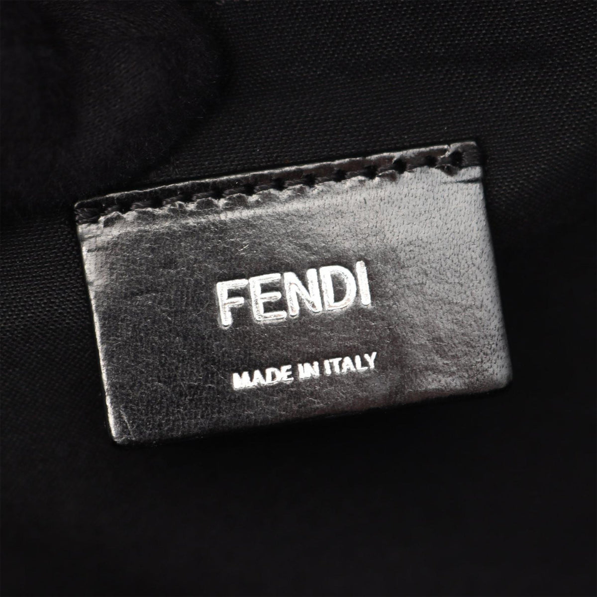 Fendi Zucca Coated Canvas and Nylon Diagonal Backpack