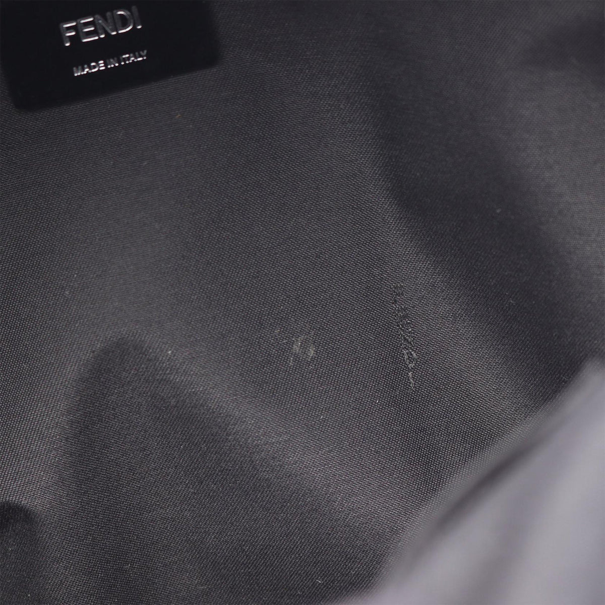 Fendi Zucca Coated Canvas and Nylon Diagonal Backpack