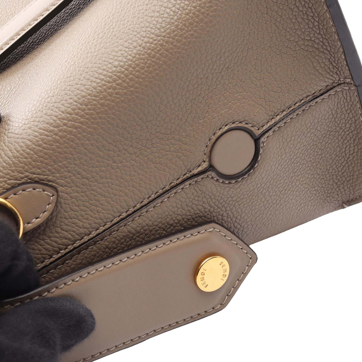Fendi Medium Leather 365 Satchel