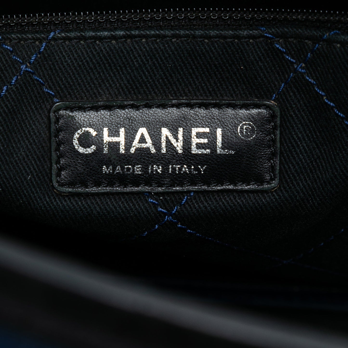 Chanel Quilted Caviar Shopping Fever Tote