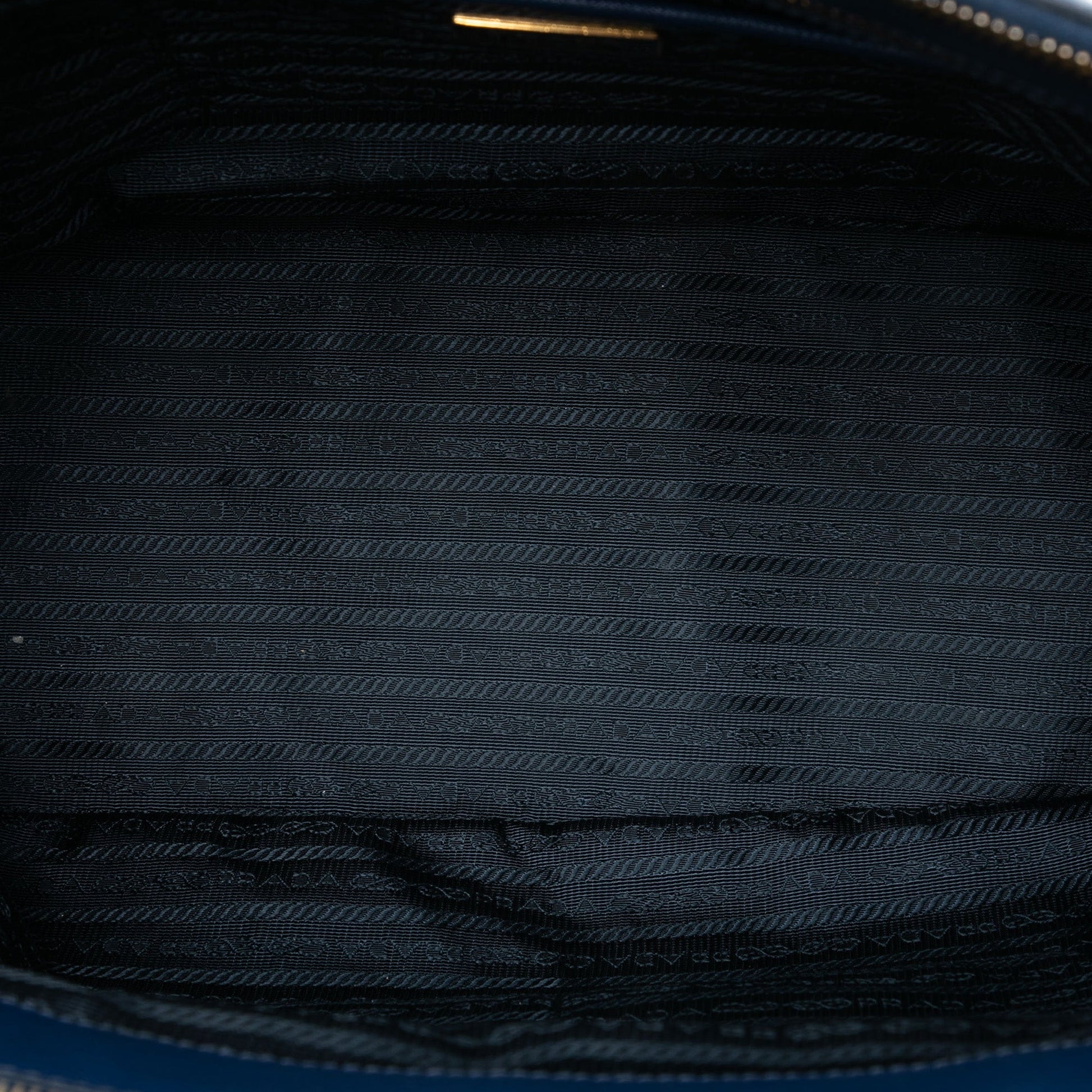 Prada Large Saffiano Lux Galleria Double Zip Tote