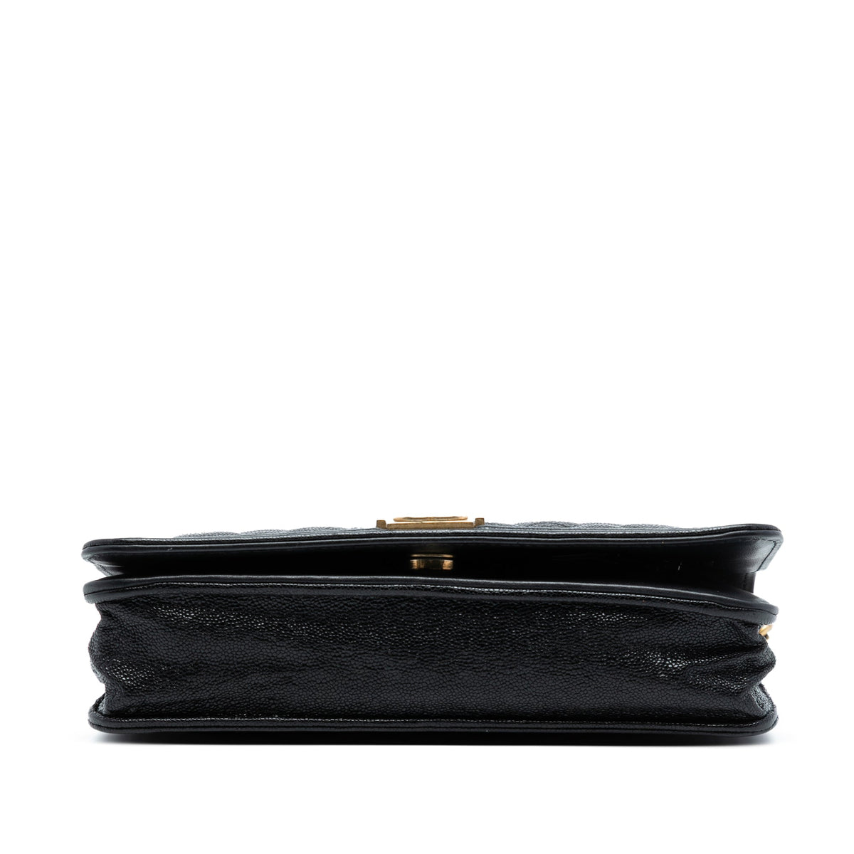 Chanel Quilted Caviar Boy Wallet on Chain